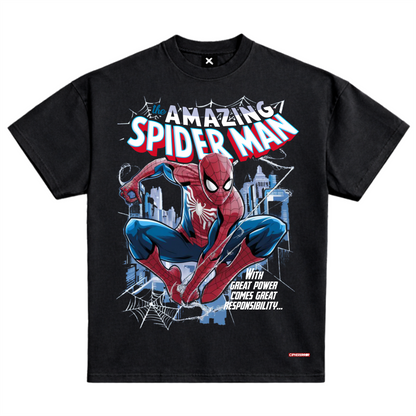 Amazing Spiderman Heavyweight Graphic Tee | Streetwear