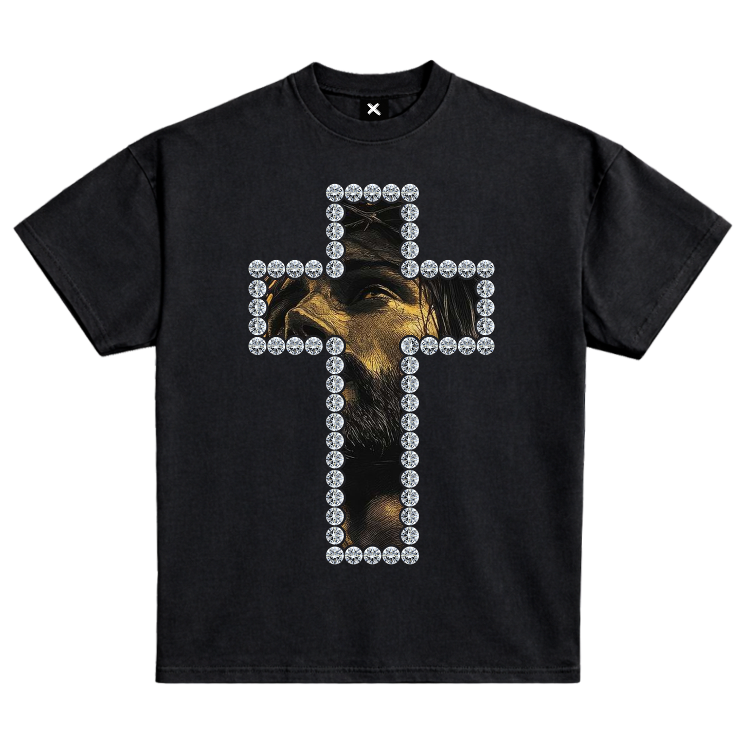 Diamond Cross Graphic T-Shirt | CIPHERERROR
