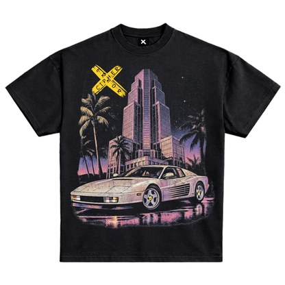ViNTAGE FERRARI GRAPHIC T-SHIRT