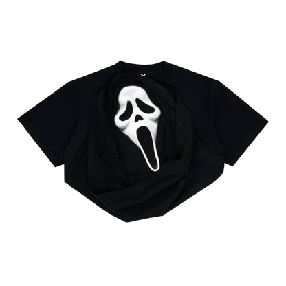 Ghost Face CIPHERERROR Graphic T-Shirt