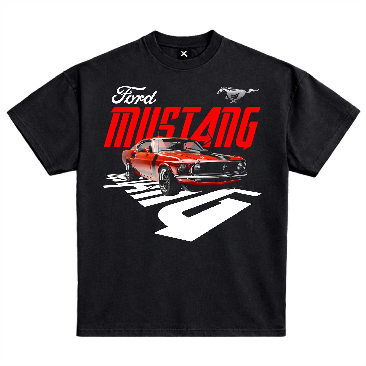 MUSTANG GRAPHIC T-SHIRT
