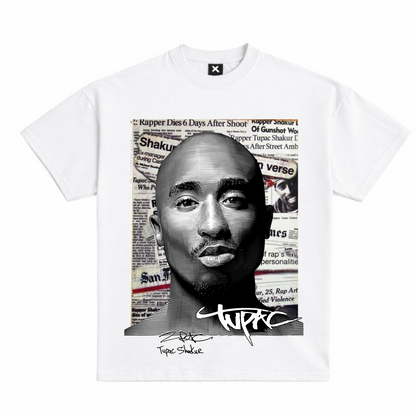 TUPAC SHAKUR GRAPHIC T-SHIRT