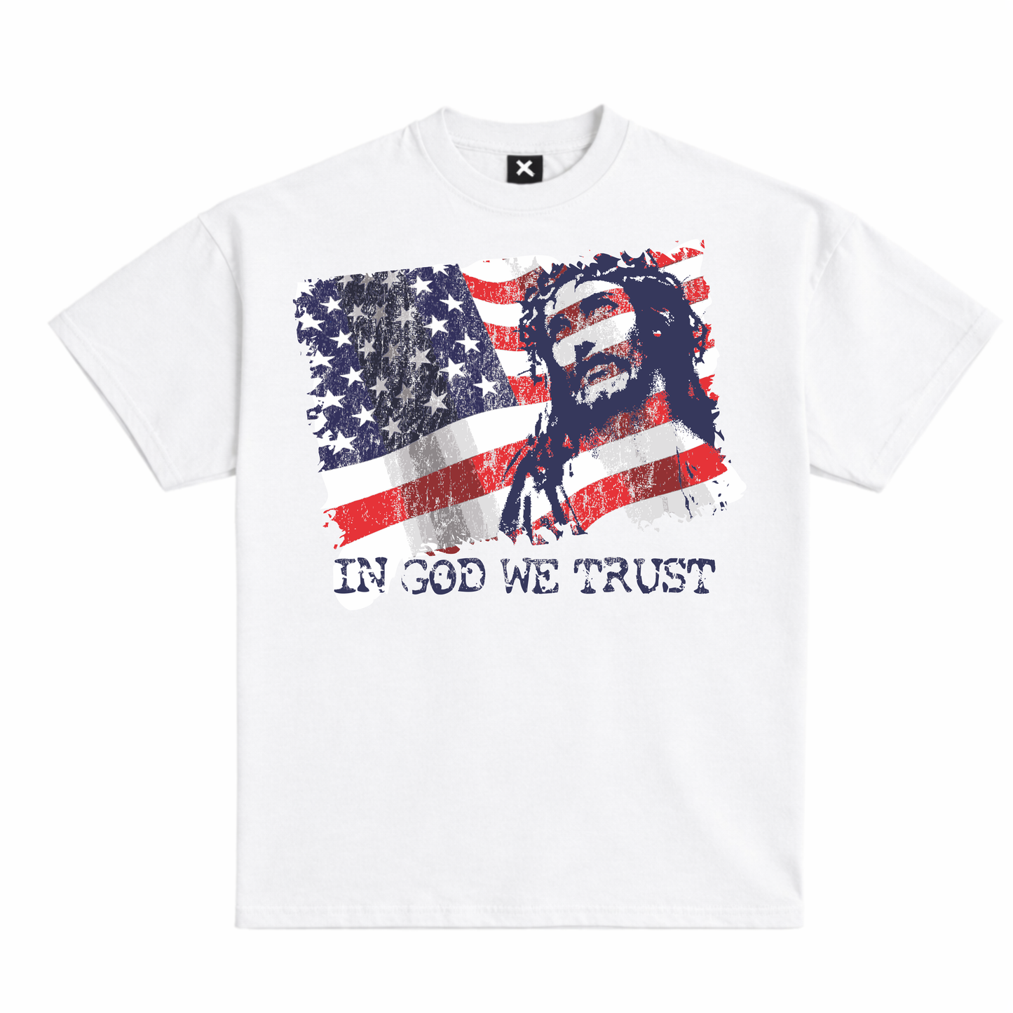 In God We Trust American Graphic Tee | CIPHERERROR
