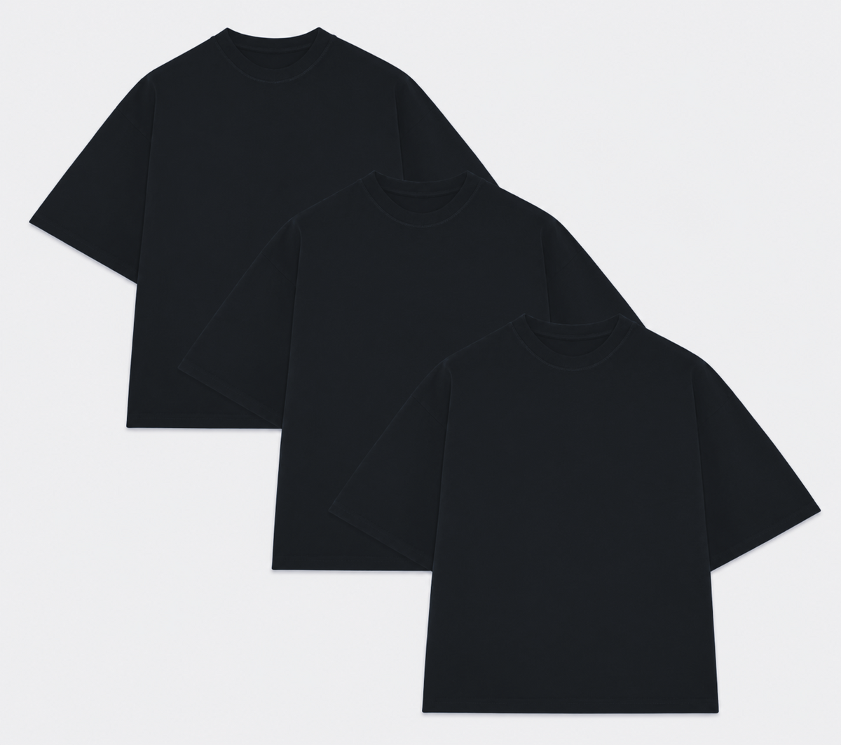 7.5oz Heavyweight Oversized Tee 3-Pack Bundle