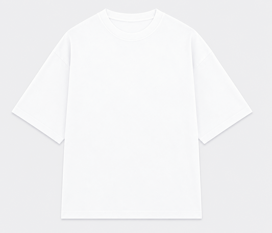 7.5oz Heavyweight Oversized Blank Tee